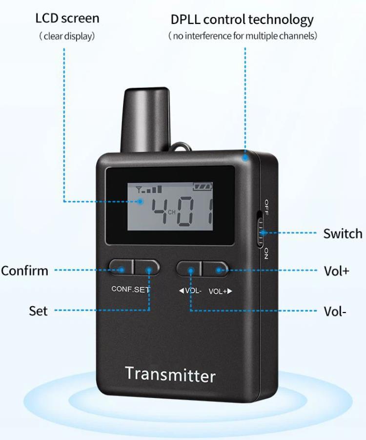 100 Kanaler Tour Guide Transmitter(图5)